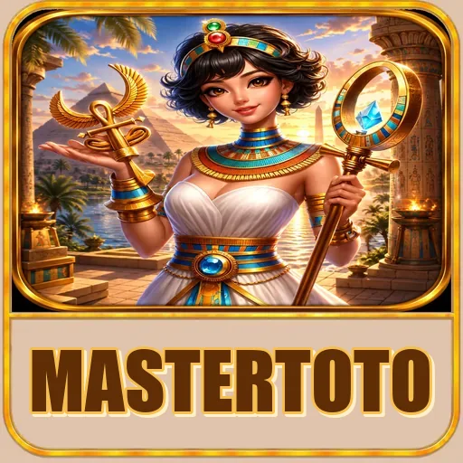 Pratinjau visual kanal unduhan mastertoto APK resmi 512×512